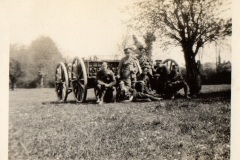 'Self on left.  Cambridge 1st May 1915'