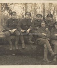 923, Williams, 2nd Battery - front, left - France Feb 1916