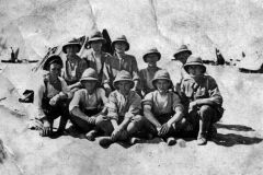 823, Rees, 2nd Battery - Egypt, seated 2nd left