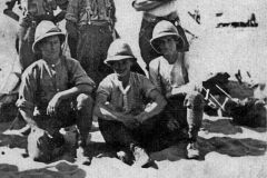 823, Rees, 2nd Battery - Egypt,- kneeling on right