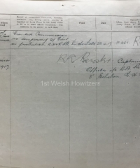 AF B103 - Casualty Form - Active Service - 464, Rowlands