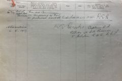 AF B103 - Casualty Form - Active Service - 464, Rowlands