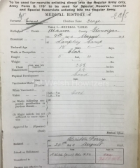 AF B178 - Medical History - 524, Evans