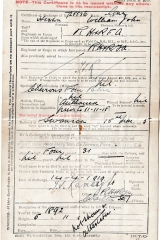 AF B2079 - Certificate of Discharge - 1243, Hixson