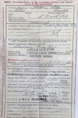 AF B2079 - Certificate of Discharge - 617, Peters