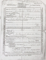 AF Z21 Certificate of Demobilization - 726064, Nicholas