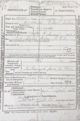 AF Z21 Certificate of Demobilization - 726064, Nicholas
