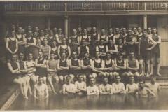 Bathing Parade - Depot - Swansea - 1914