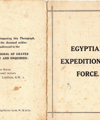 Egyptian Expeditionary Force, Grave Photo - 1094, Jones