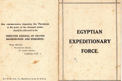 Egyptian Expeditionary Force, Grave Photo - 1094, Jones