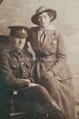 922, Rees w wife, Grace