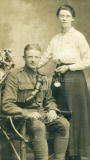 725665, Evans - With his wife, Mary