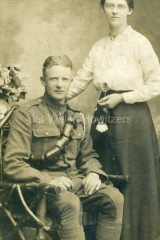 725665, Evans - With his wife, Mary