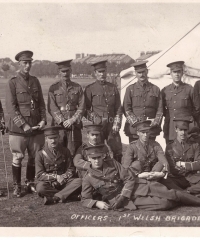Officers. 1st Welsh Brigade RFA - Northampton - 1914