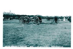 Welsh Howitzer Battery RFA, On Racecourse - Northampton - 1914