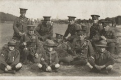 Trumpeters with Scouts  - Northampton - 1914