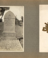 Maj Sankey Garner Headstone, 1916