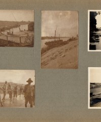 Pontoon Bridge, Suez Canal, 1916