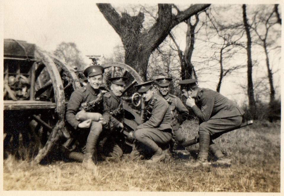 1915 Training And France 1st Welsh Howitzers 